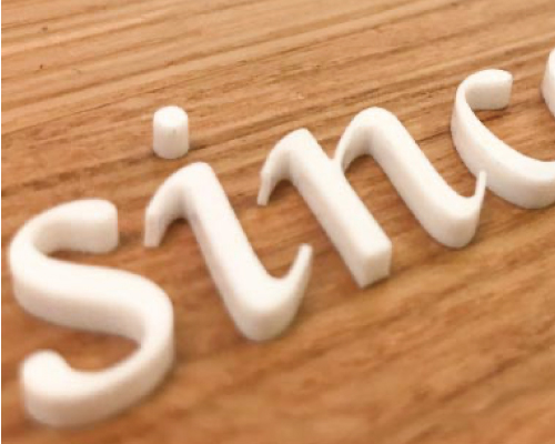 アクリル切り文字