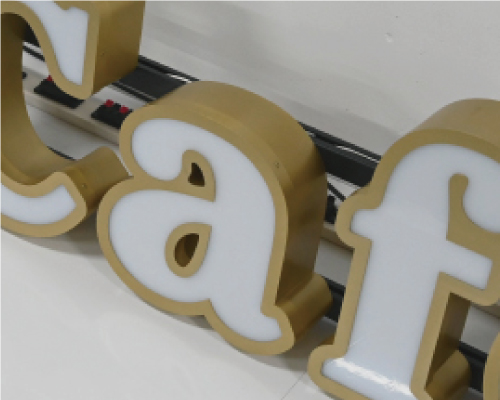 カプリングチャンネル金属チャンネル文字